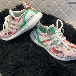 Adidas and Marimekko collaboration Women's Ultraboost 5.0 Alphaskin Running Shoe